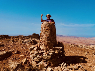 Wanderung hoch &uuml;ber Tiscamanita